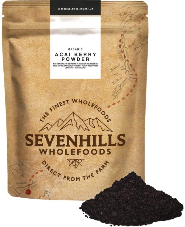 Sevenhills Wholefoods Polvere Di Bacca Di Acai Bio 100g - immagine 2