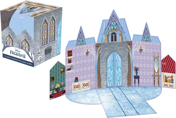 Hasbro Sorpresovo Frozen 2022 - Uovo con sorprese e Scatola che si trasforma in Castello