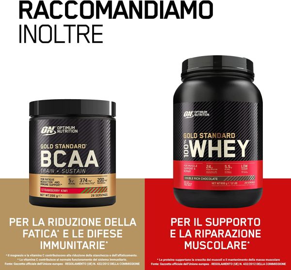 Optimum Nutrition ON Gold Standard Pre-Workout Shot, Alimentazione Sportiva con Beta Alanina, Caffeina, Vitamina B6 e B12, Mix di Frutti di Bosco, 12 x 60 ml - immagine 6