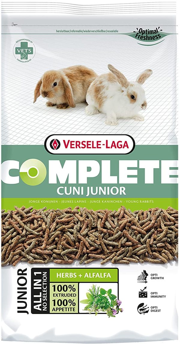 Versele-laga Cibo per Conigli, Complete Cuni Junior - 1.75 kg - immagine 2