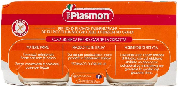 Plasmon Omogeneizzato Formaggino Fuso Classico 24x80g - immagine 8