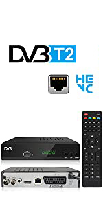 Decoder Digitale Terrestre DVB T2 H265