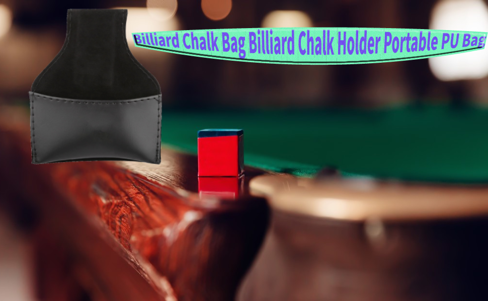 Billard-Kreidetasche