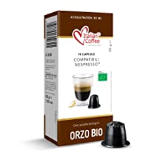 Orzo biologico Italian Coffee in capsule compatibili Nespresso