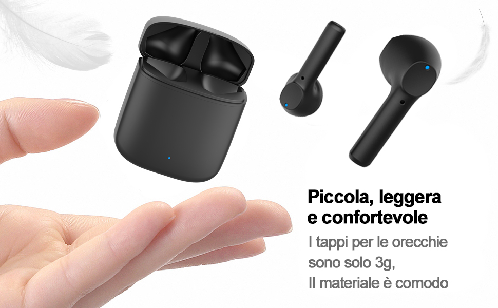 Piccola, leggera e confortevole