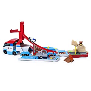 Paw patrol, die cast, macchinine, camion, lanciatore, paw patroller