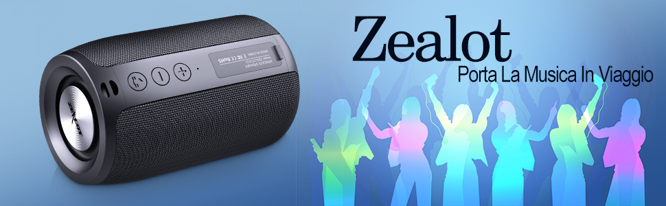 Zealot Cassa Bluetooth