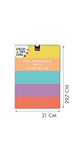 Planner da parete Calendario per famiglie 