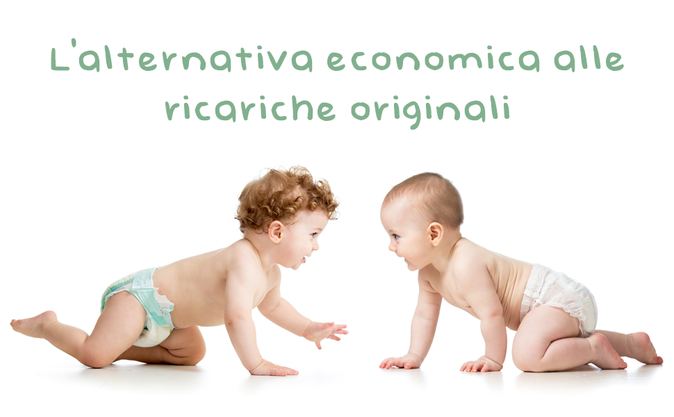 Lilnap,ricarica,mangiapannolini,Maialino,Angelcare, Litter Locker, risparmio, compatibile