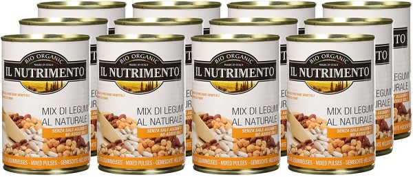 Probios - Il Nutrimento Mix 4 Legumi al Naturale - 12 confezioni da 400 gr - immagine 2