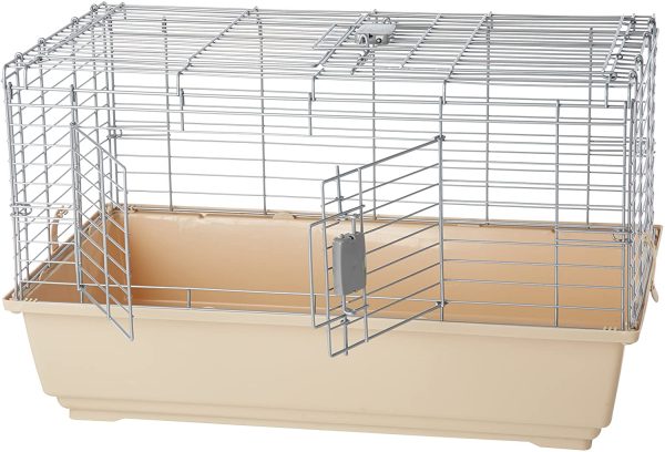 Amazon Basics - Gabbia/habitat per piccoli animali, con accessori - 81 x 55 x 46 cm, Standard - immagine 4