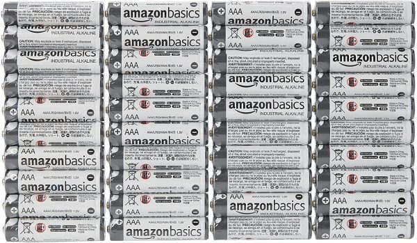 AAA Industrial Alkaline Batteries (Pack of 40) - immagine 4