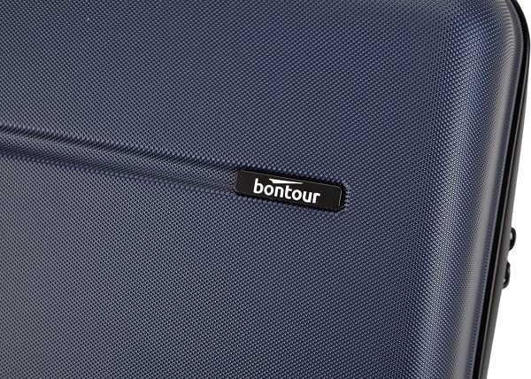 BONTOUR CabinOne Bagaglio a Mano Wizzair 40x30x20, Valigia Cabina Sotto il Sedile (Blu) - immagine 5