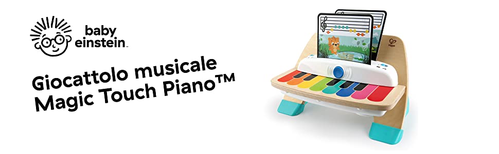 Baby Einstein, Hape, Piano, giocattolo musicale, tattile