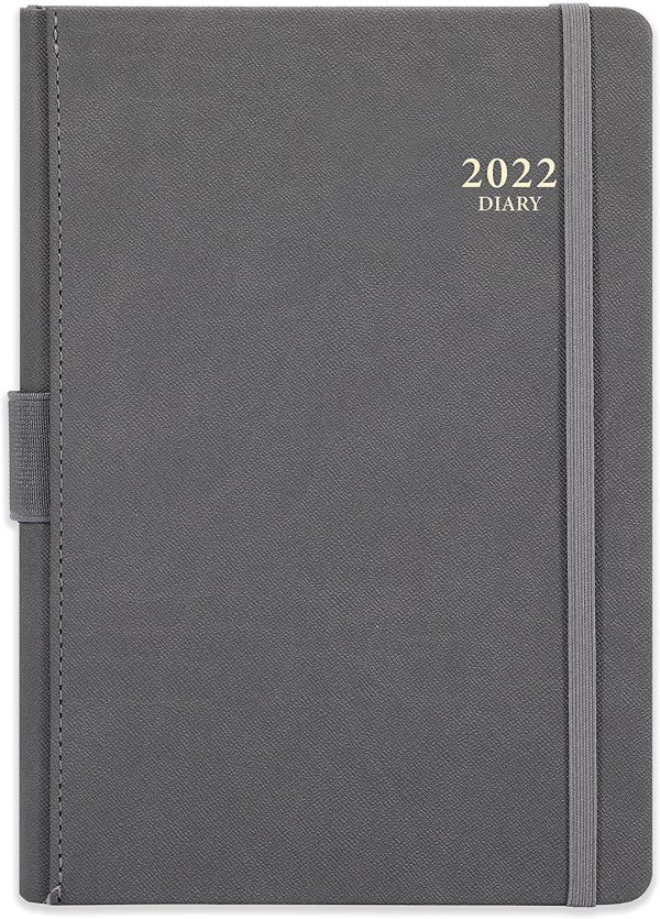 Agenda 2022 - Agenda 2022 Universit?? da gennaio a dicembre, Agenda Giornaliera Per Produttivit?? con Schede Mensili, Tasca Interna, a Righe, 14,3 x 21 cm - immagine 2