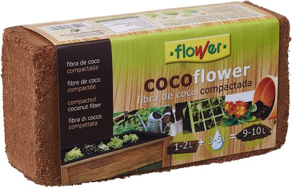 Flower 80070 - Blocco di Fibra di Cocco Desidratada Cocoflower (650G-9L)