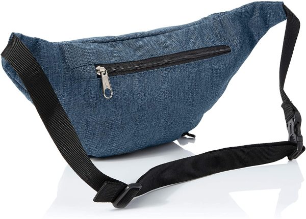 Amazon Basics - Marsupio a 2 tasche, 3 l, denim - immagine 2