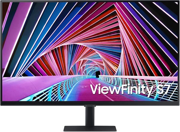 HRM S7A0 (S32A704), Flat, 32", 3840x2160 (UHD 4K), VA, Bezeless, HDR10, 60 Hz, 5 ms, HDMI, USB, Display Port, Ingresso Audio, PIP e PBP, Eye Saver Mode, Flicker Free, Nero