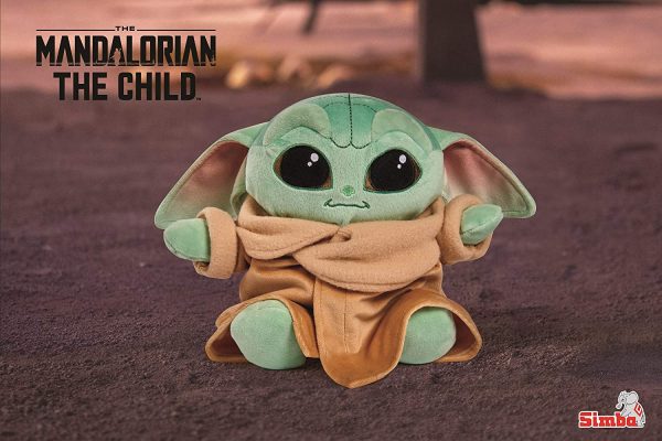 Simba - Disney Star Wars Mandalorian, 6315875778 , + 0 Mesi, Peluche The Child Baby Yoda 25 Cm - immagine 2