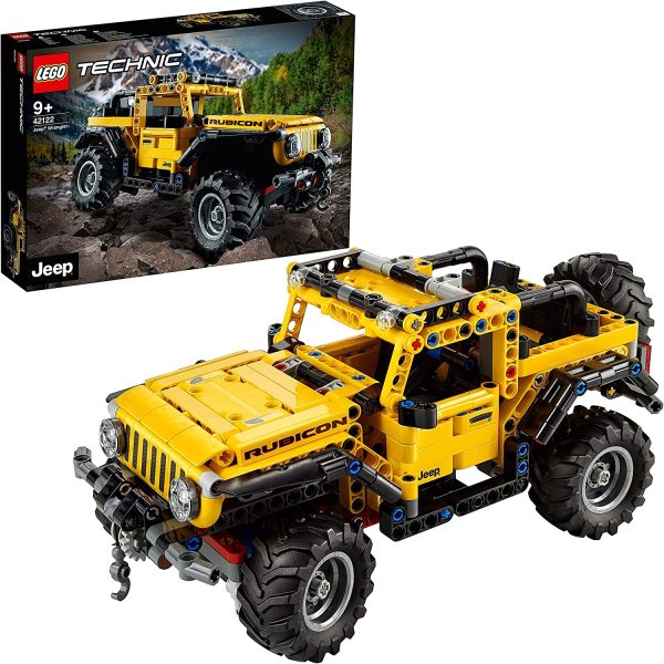 LEGO Technic Buggy Fuoristrada Rc, Macchina Telecomandata Con Control+ App, Giocattolo Per Bambini Di 10+ Anni &  Technic Jeep Wrangler 4X4, Modello Fuoristrada Suv Giocattolo Da Costruzione, 42122 - immagine 6