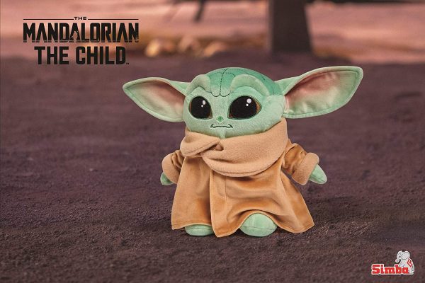 Simba - Disney Star Wars Mandalorian, 6315875778 , + 0 Mesi, Peluche The Child Baby Yoda 25 Cm