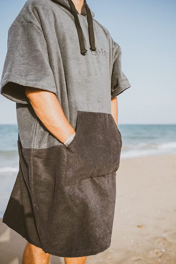 Vivida Lifestyle Asciugamano con Cappuccio (Poncho) per Spiaggia, Surf e Nuoto - immagine 9