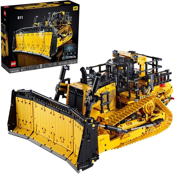 LEGO Technic Bulldozer Cat? D11 Controllato Da App, Set per Adulti, Telecomandata & Technic 6x6 Volvo Camion Articolato, Auto Ribaltabile RC Volvo, Set di Costruzioni, 42114 - immagine 5