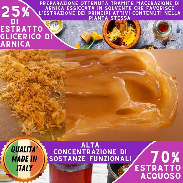 Arnica Per Cavalli Uso Umano 500ml Unica con Arnica Messicana e Montana Europea Agisce Tempestivamente per Massaggi Muscolari Articolari Formula Naturale Ti Dona un Rapido Sollievo Arnica Gel Forte - immagine 2