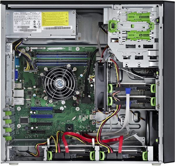 PRIMERGY TX1310 M1 Server | Intel Xeon E3-1226 4Cores 3.3Ghz | Ram 16Gb | 2x 3 tera sata|Raid Controller | Windows server 2019 Server (Ricondizionato) - immagine 3