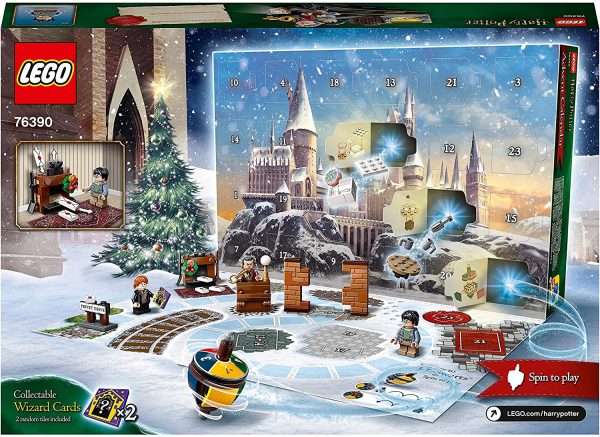 LEGO Harry Potter Calendario dell'Avvento 2021, e Gioco da Tavolo per Bambini dai 7 Anni con 6 LEGO Minifigures, 76390 - immagine 5