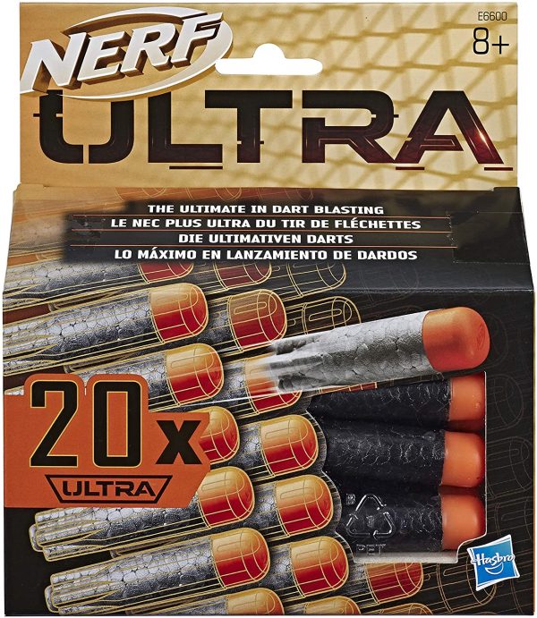 Hasbro Nerf Ultra - Confezione da 20 dardi (ricarica compatibile soltanto con i blaster Nerf Ultra)