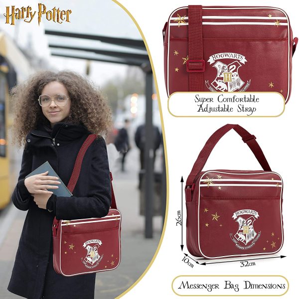 Borsa Postino Harry Potter Borsa Messenger Grifondoro Porta Computer Hogwarts - immagine 4