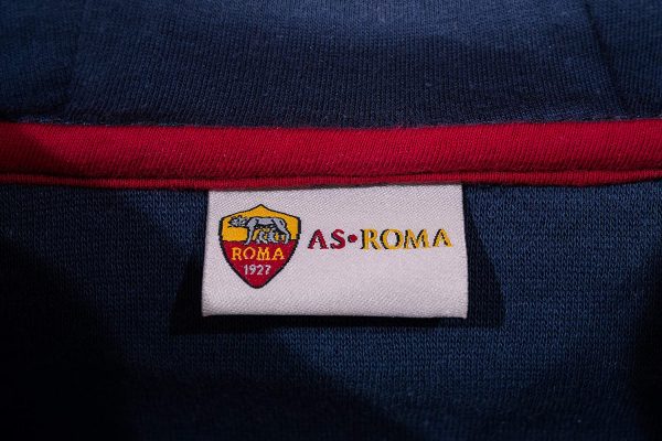 AS Roma Felpa Aperta con Zip E Cappuccio Felpa Aperta con Zip E Cappuccio Uomo - immagine 5