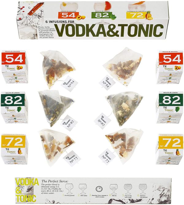 T?? Tonic 5 Nano Bundle Gift Set - vari gusti di aromi per i cocktail pi?? popolari - 30 sacchetti - immagine 9