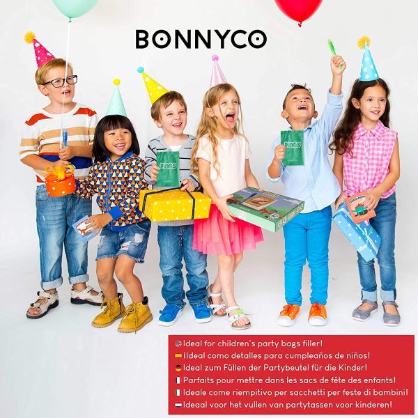 BONNYCO Penna Invisibile e Taccuino, 8 Pezzi Dinosauri Gadget Compleanno Bambini, Bomboniere Compleanno, Giocattoli Pignatta | Regalini Fine Festa Compleanno Bambino | Gadget Bambini Dinosauri - immagine 2