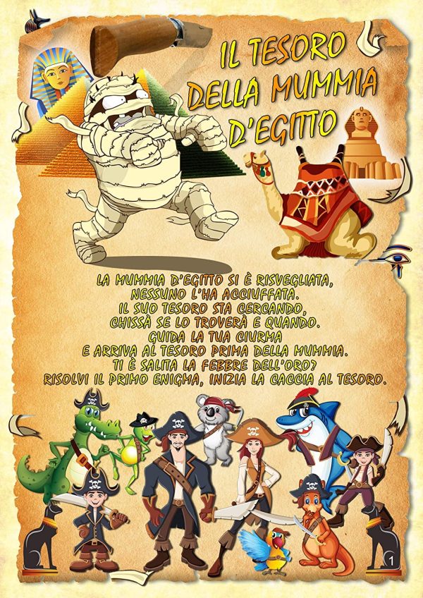 Caccia al tesoro dei mostri in scatola per casa o giardino o casa/giardino 5-7 anni - per feste di compleanno - giochi per bambini - immagine 5