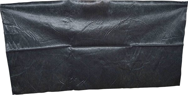 Asciugamani monouso, 40 x 80 cm, in spunlace, 100 unit??, per parrucchiere/estetica, colore: nero - immagine 2