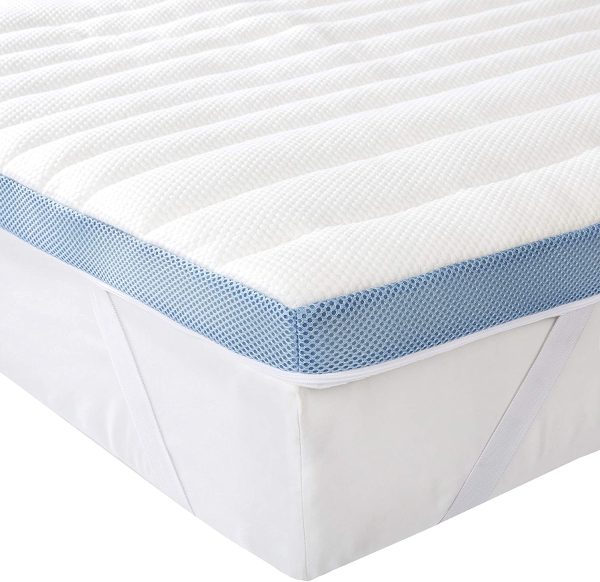 7-Zone-Air-Memory-Foam-Mattress-Topper - 80 x 190 cm - immagine 5