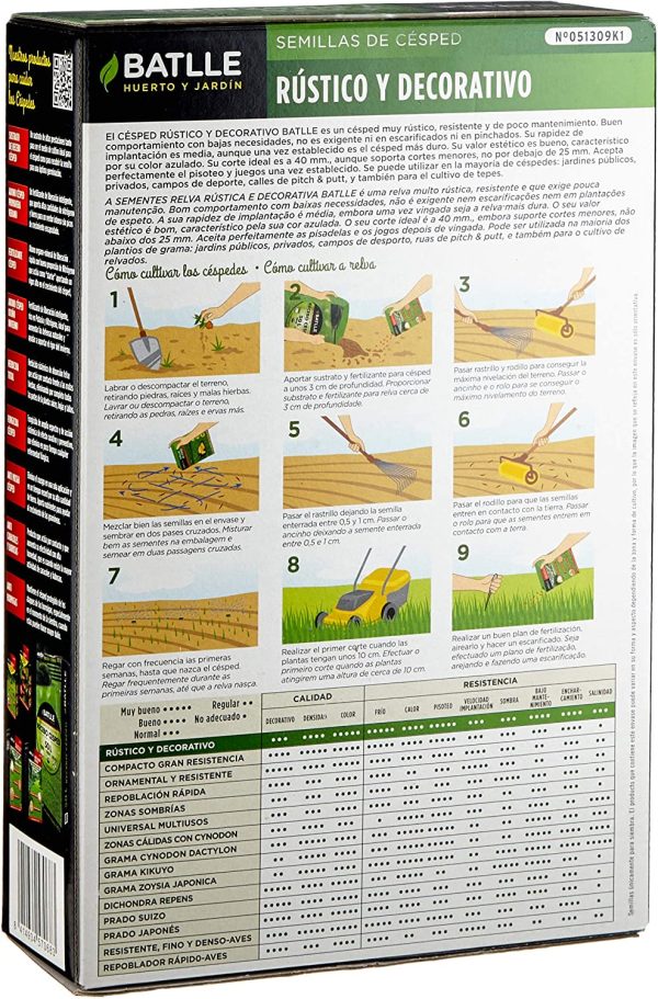 Sementi Batlle - Prato rustico e decorativo - immagine 2