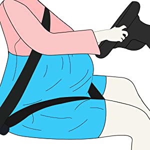 Cintura pancia ZUWIT, regolatore sedile cintura macchina maternit??