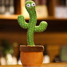 cactus, ballerina, canzoni, giochi, voce, luci, batteria, lingue, giocattolo, bambini, peluche