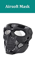 Maschera airsoft-shell