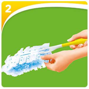 Swiffer polvere magnetica Ricariche, imballaggio apertura facile di Amazon, 25 pezzi