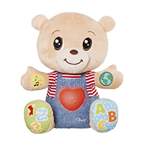 chicco, teddy, orsetto, pupazzo, peluche, gioco, prima infanzia, bilingue