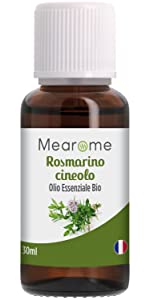 Olio Essenziale di Rosmarino Cineolo Bio anticellulite Mearome