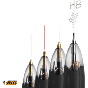 BIC 4 Colours 3+1 HB