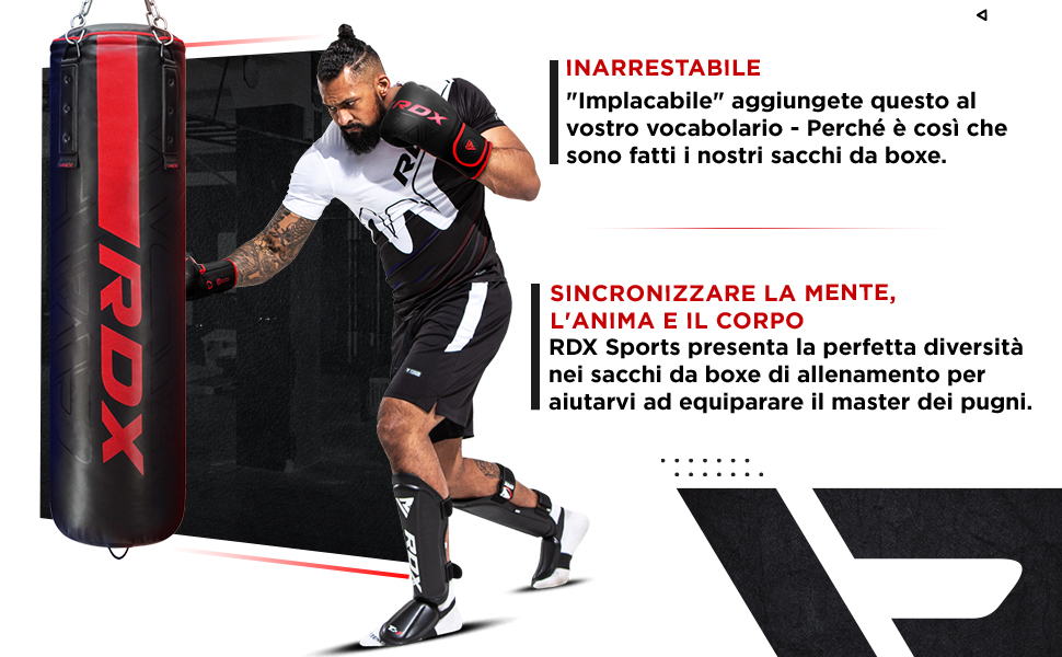 Sacco da Boxe 4ft 5ft e Guantoni Set