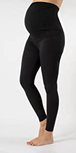 Pantaloni premaman, Pantaloni cotone, Leggings coprenti, Abbigliamento gravidanza,