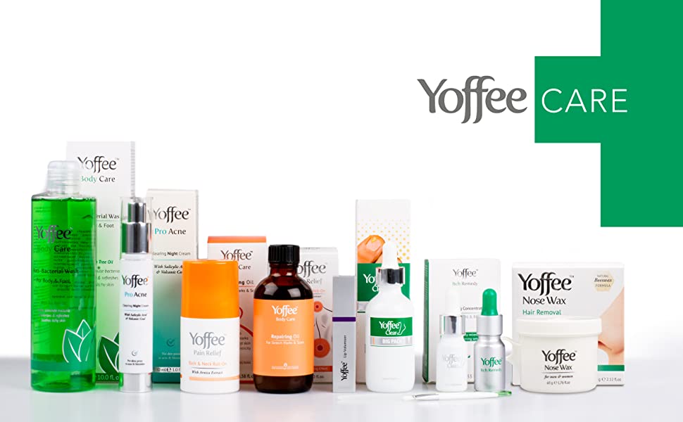 Yoffee Cura delle unghie e della pelle prodotti naturali di bellezza vegani argan olio albero del t??