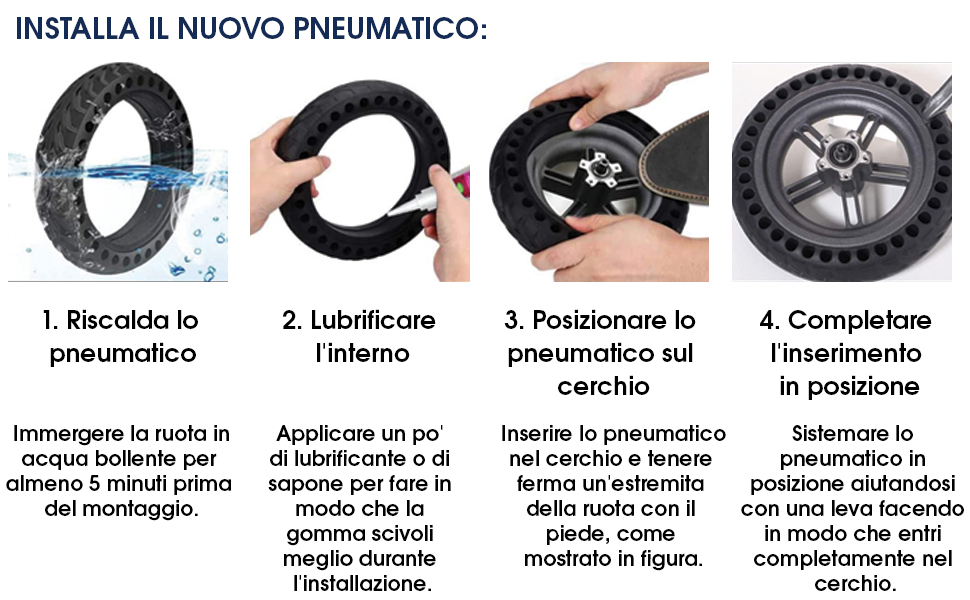 gomme monopattino elettrico